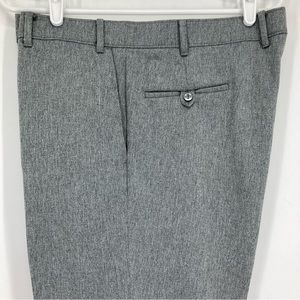 Pants Men’s Khaki Pants Gray High Rise 12 in Front Flat Not Stretch Size 38